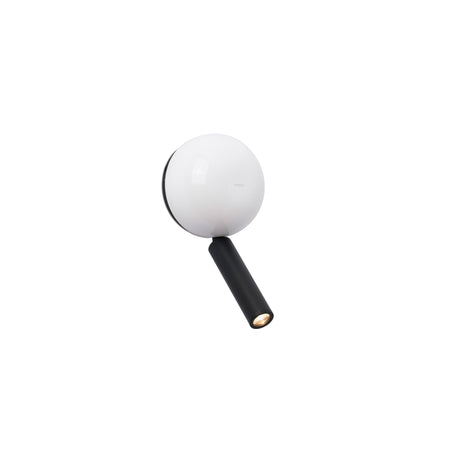 Lámpara de pared aplique Faro Press con lector LED 3000K blanco brillo — ref. 62350 (1)