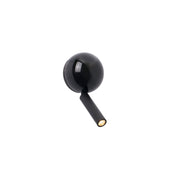 Lámpara de pared aplique Faro Press con lector LED negro brillo 3000K 62351