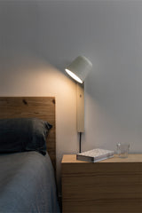 Lámpara de pared aplique Faro Tila E27 blanco — ref. 62360 (3)