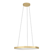 Lámpara de techo colgante EGLO Vallerosa LED oro Ø58cm 900917