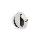 Lámpara de pared aplique Faro Timit con lector LED blanco mate 2700K 62760