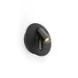 Lámpara de pared aplique Faro Timit con lector LED negro mate 2700K 62761