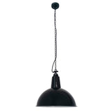 Lámpara de techo colgante Faro Lou E27 Ø52cm negro brillo — ref. 62800 (1)