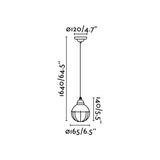 Faro 62802 - Dibujo técnico