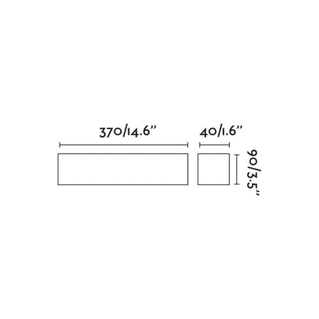 Lámpara de pared aplique Faro Nash LED 3000K negro mate — ref. 62822 (2)