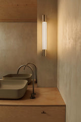 Lámpara de pared aplique Faro Kiva LED translúcido 3000K IP44 62832