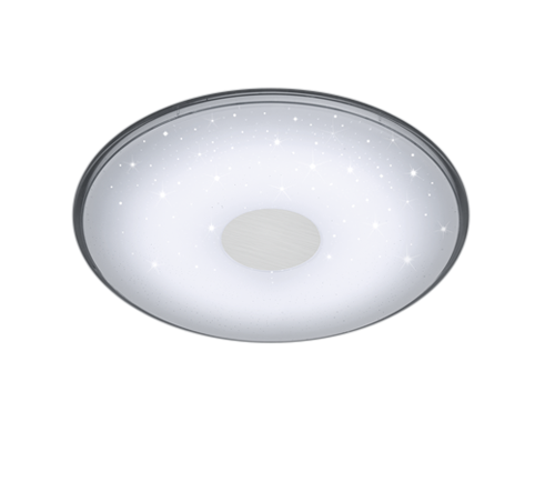 Plafón de techo Trio Shogun LED blanco CCT Ø42,5cm 6