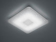Plafón de techo Trio Samurai LED blanco CCT 42,5cm 628613001