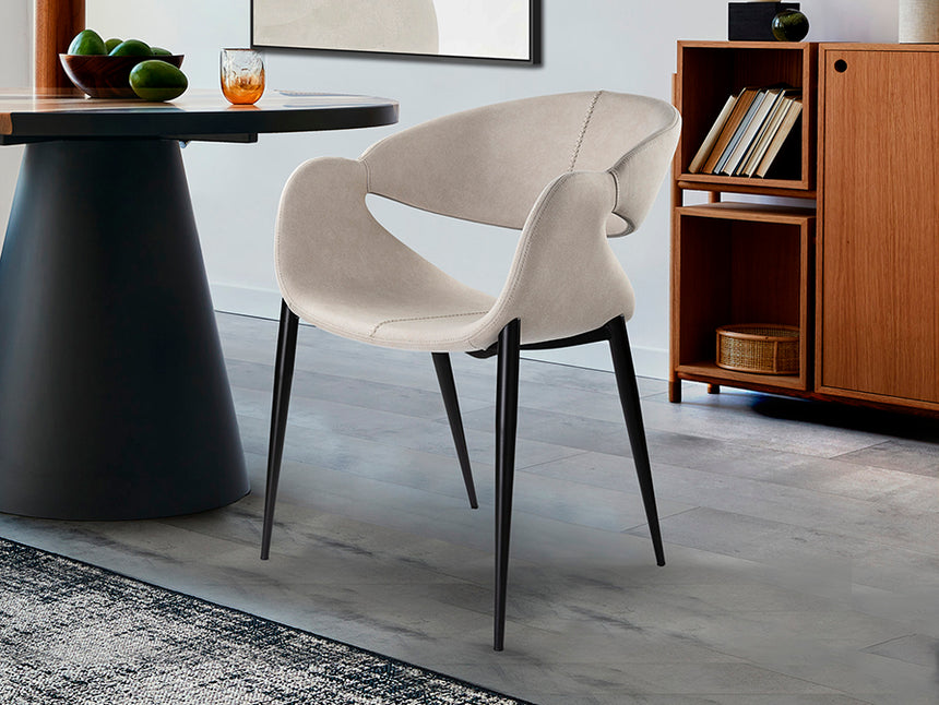 Black stone armchair 629135