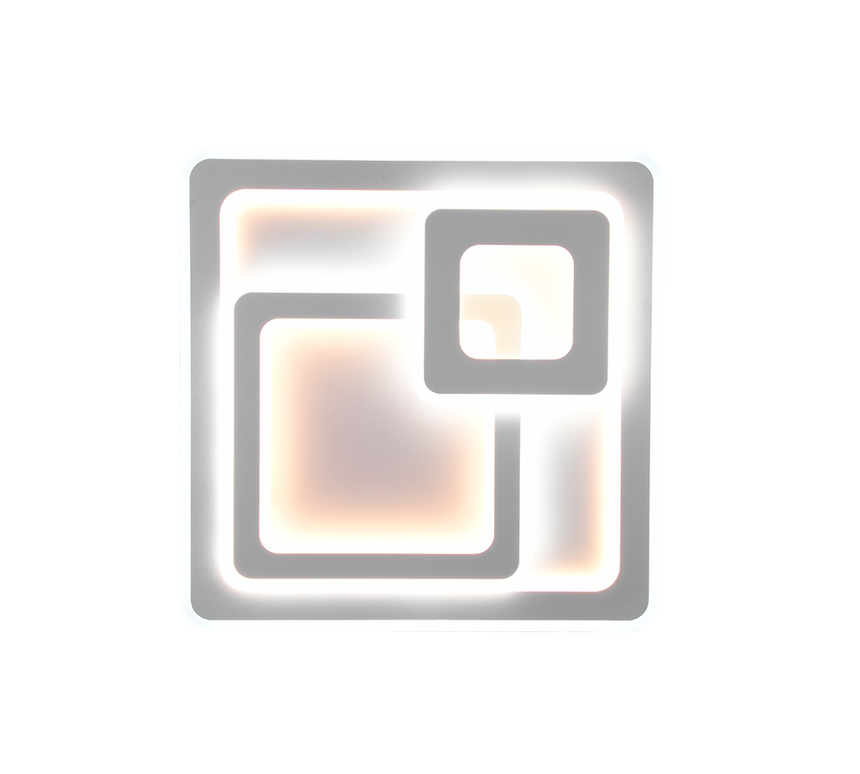 Plafón de techo Trio Mita LED blanco mate CCT 51,5cm 629219331