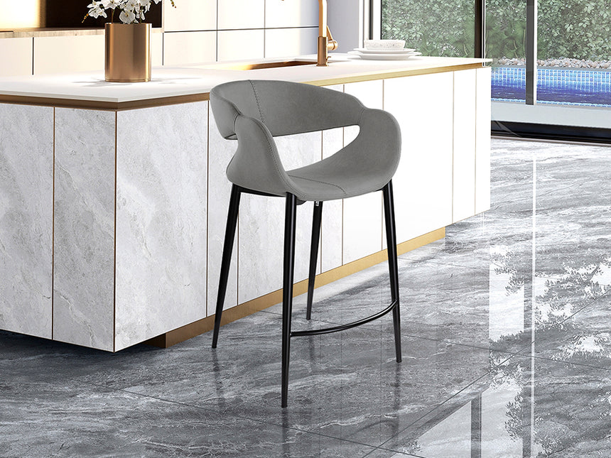 Schuller Giro Taburete gris Claro negro 629357