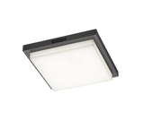 Plafón de techo exterior Trio Bermejo LED antracita IP54 30cm 6