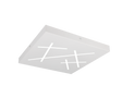 Plafón de techo Trio Snip LED blanco mate CCT 50cm 630810131