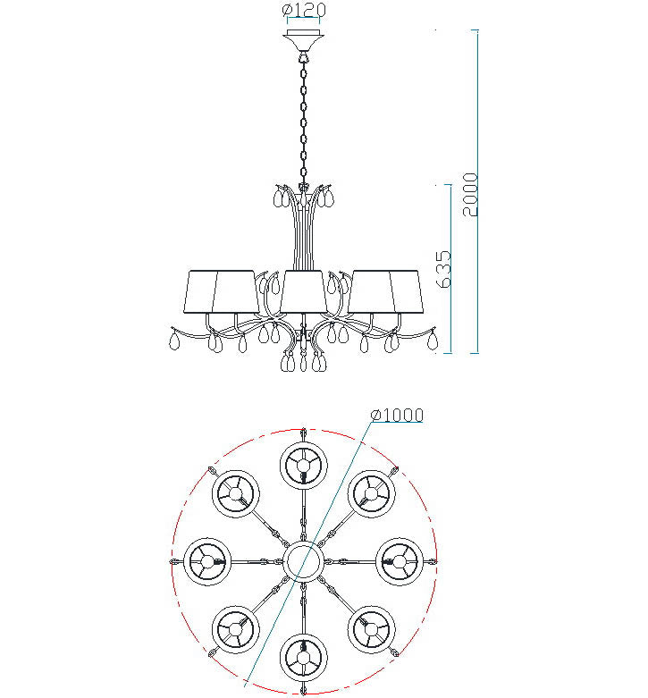 Lámpara de techo Ofertas-3 Dto 50% Mantra gris oscuro 6312