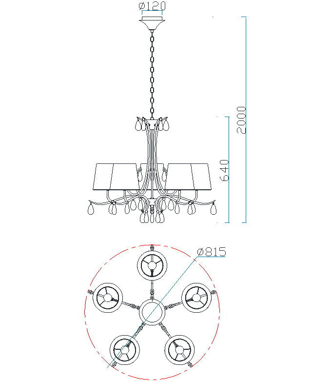 Lámpara de techo Ofertas-3 Dto 50% Mantra gris oscuro 6314