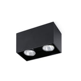 Faro TECTO 2L Lámpara plafón negra GU10 63273