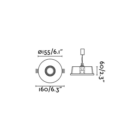 Faro 63286 - Dibujo técnico