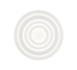 Plafón de techo Trio Costa LED blanco mate CCT Ø48cm 633510131