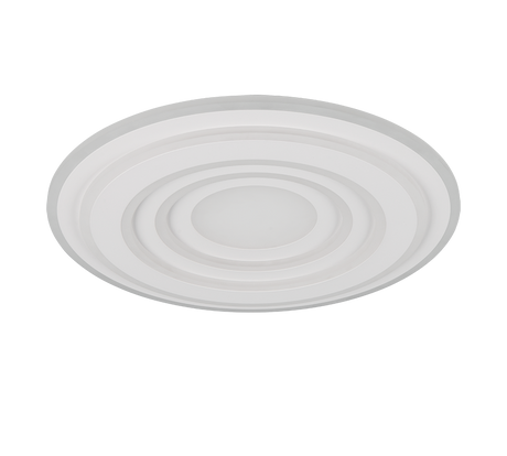 Plafón de techo Trio Costa LED blanco mate CCT Ø48cm 633510131