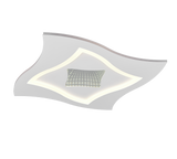 Plafón de techo Trio Klint LED blanco mate CCT 50cm 633610131