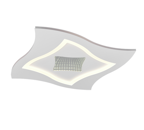 Plafón de techo Trio Klint LED blanco mate CCT 50cm 633610131