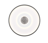 Plafón de techo Trio Nazar LED black and white 3000K Ø40cm 633910134