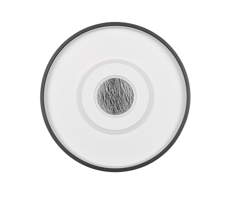Plafón de techo Trio Nazar LED black and white 3000K Ø40cm 633910134