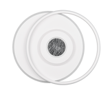 Plafón de techo Trio Nazar LED blanco mate 3000K 48,5cm 633919131
