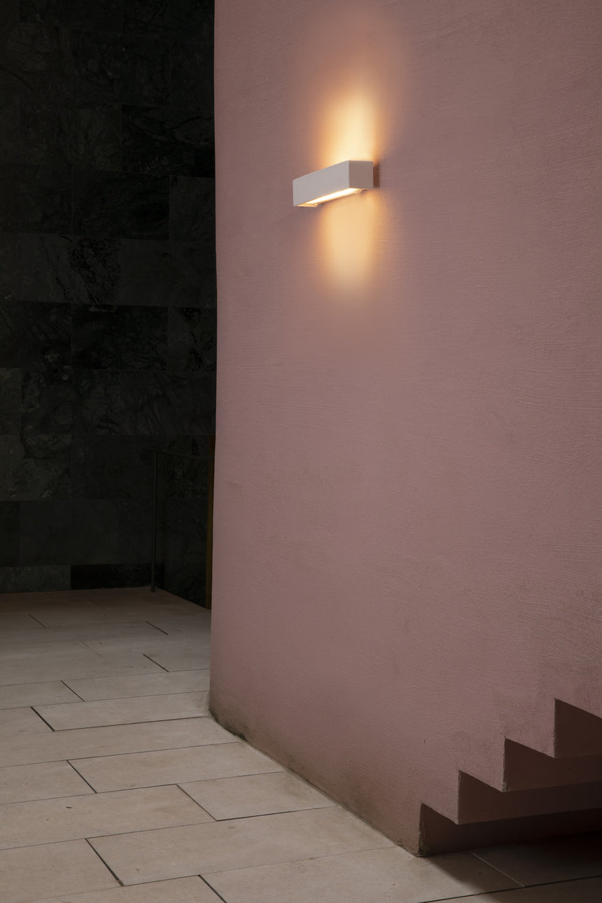 Lámpara de pared aplique Faro Milo E14 LED blanco 63420