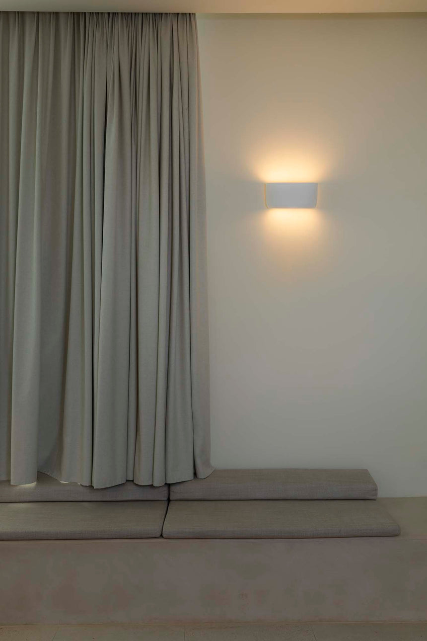 Lámpara de pared aplique Faro Kappu E14 LED blanco 63430