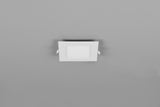 Plafón de techo Trio Kibo LED blanco mate 12cm 635029131