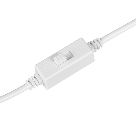 Plafón de techo Trio Kibo LED blanco mate 12cm 635029131