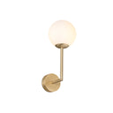 Lámpara de pared aplique Faro Gala G9 oro satinado IP44 63505