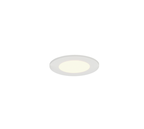 Plafón de baño exterior Trio Himal LED blanco IP65 Ø8,5cm 635110101
