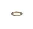 Plafón de baño exterior Trio Himal LED níquel mate IP65 Ø8,5cm 635110107