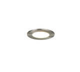 Plafón de baño exterior Trio Himal LED níquel mate IP65 Ø8,5cm 635110107