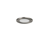 Plafón de baño exterior Trio Himal LED níquel mate IP65 Ø8,5cm 635110107