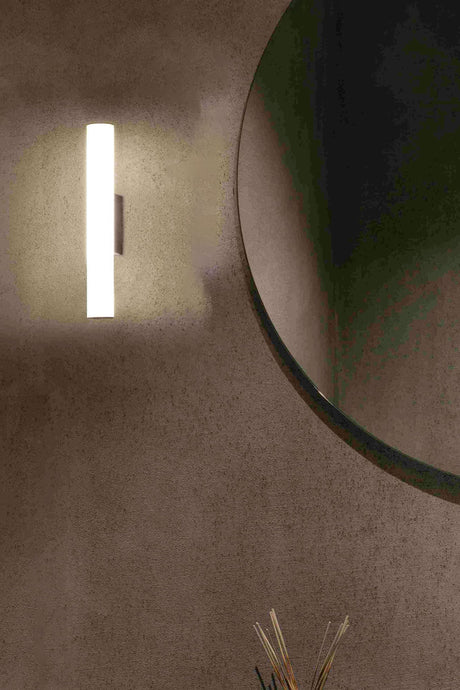 Lámpara de pared aplique Faro Volga LED 3000K IP44 negro mate — ref. 63512 (2)