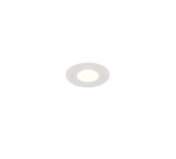 Plafón de techo exterior Trio Lamont LED blanco mate 3000K IP65 Ø8,2cm 635310131