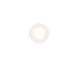 Plafón de techo exterior Trio Lamont LED blanco mate 3000K IP65 Ø8,2cm 635310131