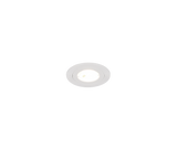 Plafón de techo exterior Trio Lamont LED blanco mate 4000K IP65 Ø8,2cm 635314131