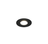 Plafón de techo exterior Trio Lamont LED negro mate 4000K IP65 Ø8,2cm 635314132