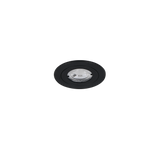 Plafón de techo exterior Trio Lamont LED negro mate 4000K IP65 Ø8,2cm 635314132