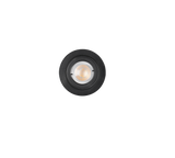 Plafón de techo exterior Trio Lamont LED negro mate 4000K IP65 Ø8,2cm 635314132