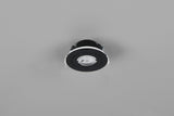 Downlight empotrable exterior Trio Lamont LED 4000K IP65 Ø8,2cm negro mate — ref. 635314132 (1)