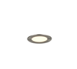 Plafón de baño Trio Virunga LED níquel mate IP44 Ø11cm 635410107