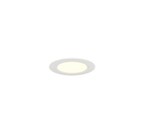 Plafón de baño Trio Virunga LED blanco mate IP44 Ø11cm 635410131