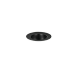 Plafón de baño Trio Virunga LED negro mate IP44 Ø11cm 635410132
