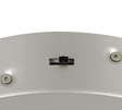 Plafón de techo Trio Amador LED níquel mate Ø45cm 635510107