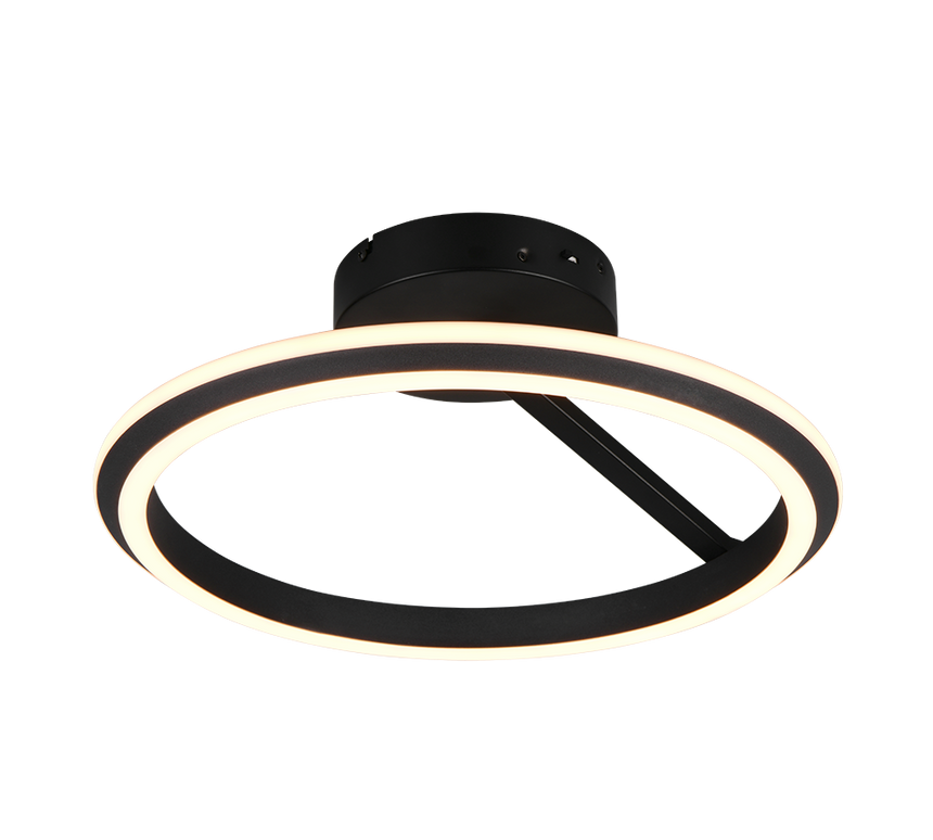 Plafon Amador Negro 34W